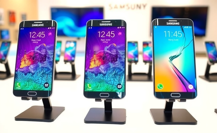 Samsung Galaxy smartphones